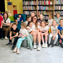 Truskawkowa biblioteka. Uczniowie przeżyli niezwykłą przygodę