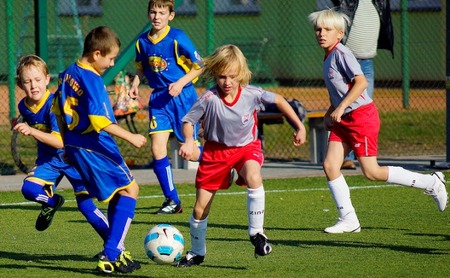 To był bardzo dobry mecz młodych piłkarzy / fot. Aleksander Ryska