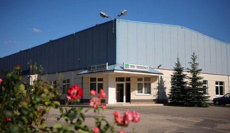 Siedziba firmy MTB Trzebińscy na ul. Dolnej 1A w Nakle nad Notecią