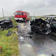 Śmiertelny wypadek w powiecie! Kierowca VW poniósł śmierć na miejscu